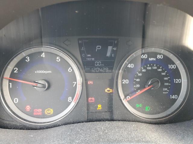 KMHCU4AE0CU118061 - 2012 HYUNDAI ACCENT GLS BLACK photo 9