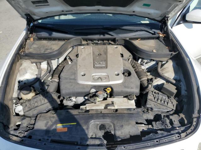 JNKCV61E59M013584 - 2009 INFINITI G37 BASE WHITE photo 11