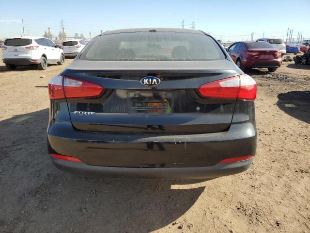 KNAFK4A62F5365903 - 2015 KIA FORTE LX BLACK photo 6