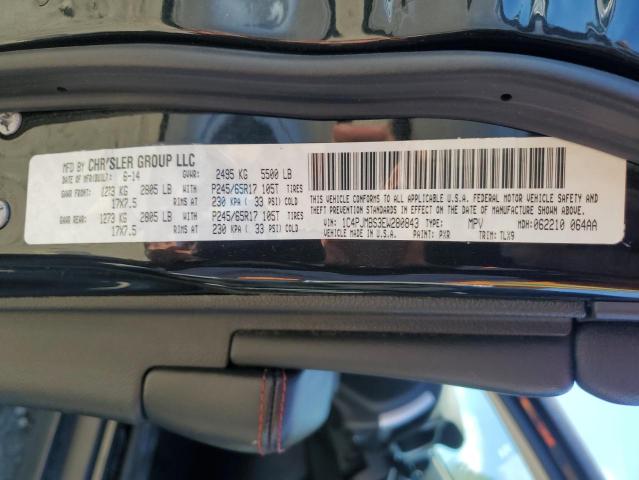 1C4PJMBS3EW280843 - 2014 JEEP CHEROKEE TRAILHAWK BLACK photo 13