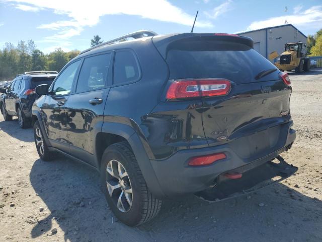 1C4PJMBS3EW280843 - 2014 JEEP CHEROKEE TRAILHAWK BLACK photo 2