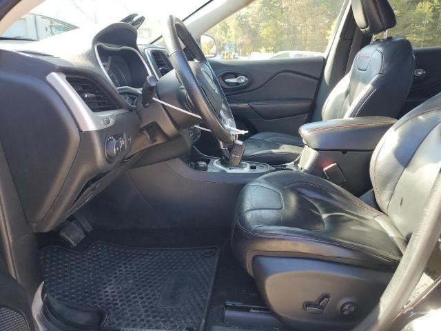 1C4PJMBS3EW280843 - 2014 JEEP CHEROKEE TRAILHAWK BLACK photo 7