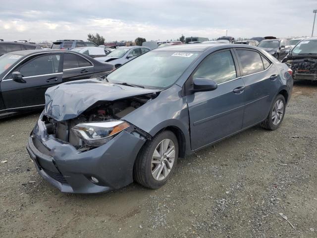 2T1BPRHEXEC009133 - 2014 TOYOTA COROLLA ECO GRAY photo 1