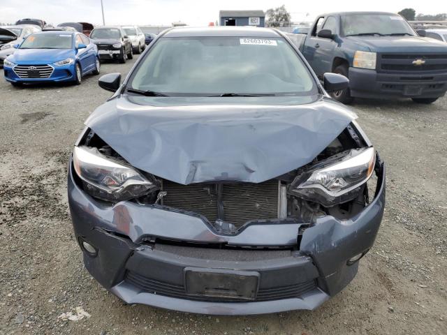 2T1BPRHEXEC009133 - 2014 TOYOTA COROLLA ECO GRAY photo 5