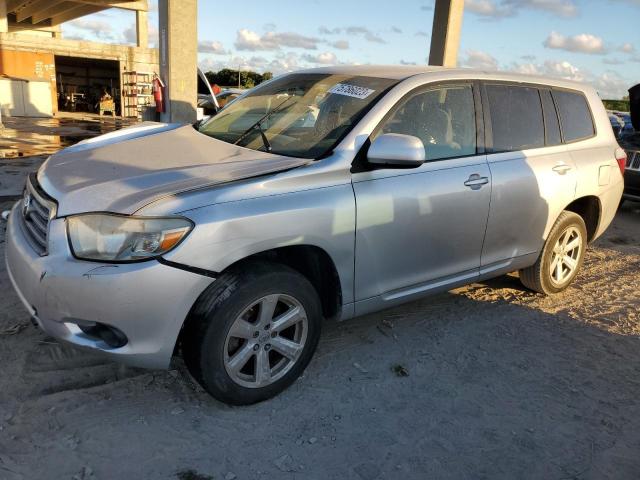 JTEDS41A382013878 - 2008 TOYOTA HIGHLANDER GRAY photo 1