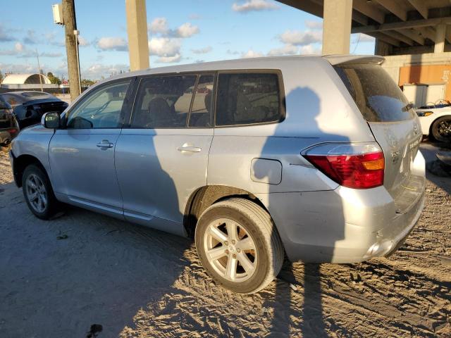 JTEDS41A382013878 - 2008 TOYOTA HIGHLANDER GRAY photo 2