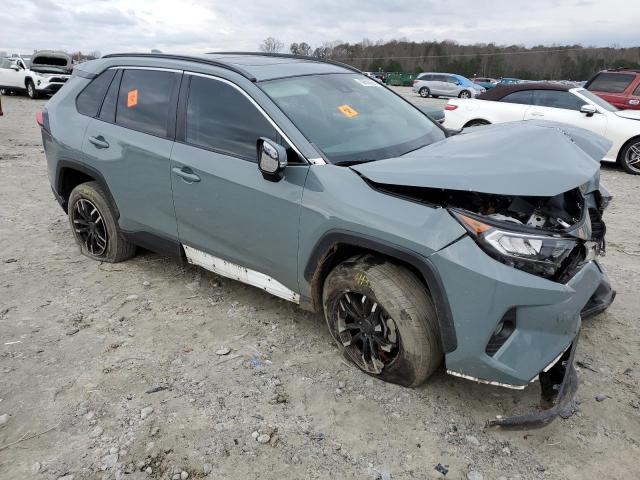 2T3W1RFV8KC017238 - 2019 TOYOTA RAV4 XLE GRAY photo 4