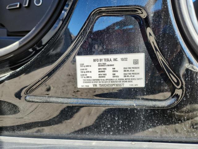 7SAXCAE55PF365577 - 2023 TESLA MODEL X 黑色 照片 13