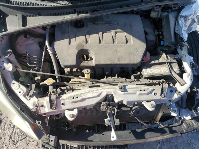 2T1BURHE8FC261733 - 2015 TOYOTA COROLLA L WHITE photo 11