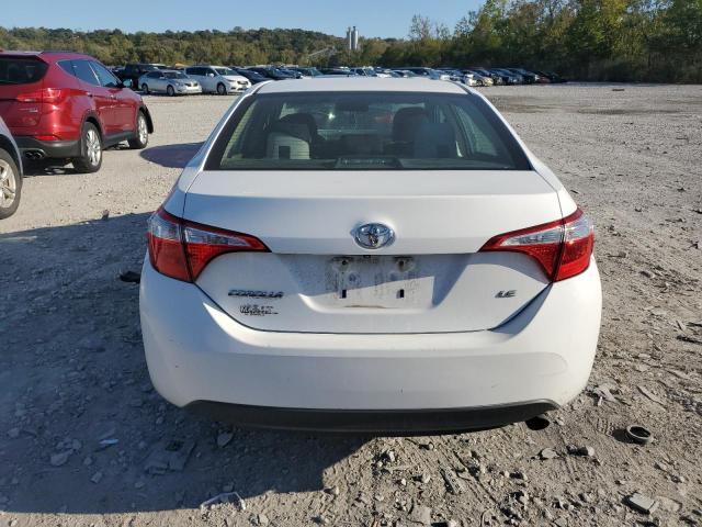 2T1BURHE8FC261733 - 2015 TOYOTA COROLLA L WHITE photo 6