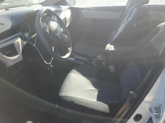 2T1BURHE8FC261733 - 2015 TOYOTA COROLLA L WHITE photo 7