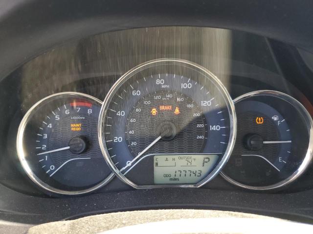 2T1BURHE8FC261733 - 2015 TOYOTA COROLLA L WHITE photo 9