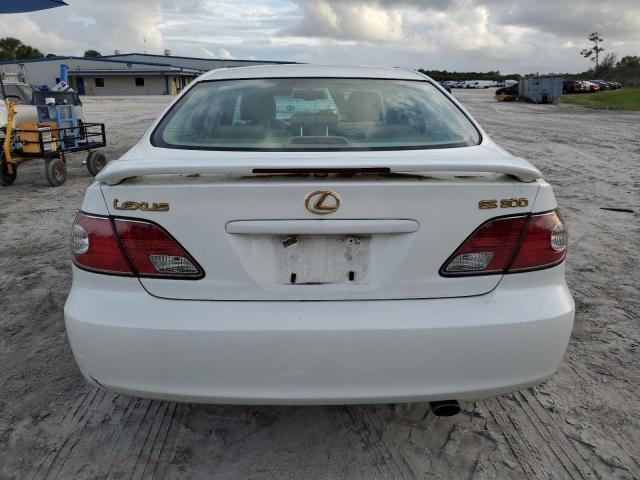 JTHBF30G825005005 - 2002 LEXUS ES 300 WHITE photo 6