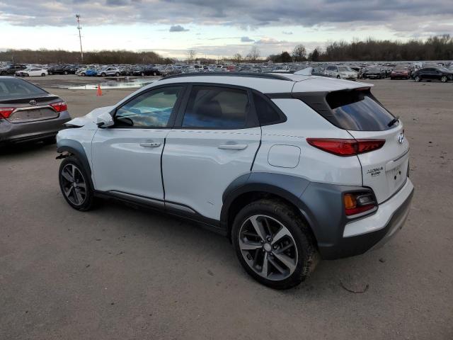 KM8K3CA5XKU369547 - 2019 HYUNDAI KONA LIMITED WHITE photo 2