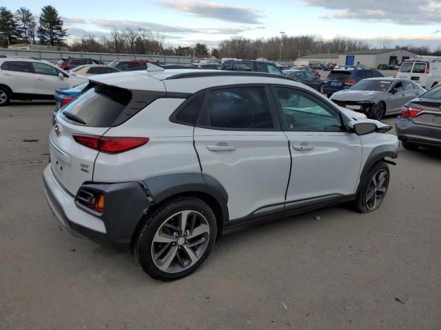 KM8K3CA5XKU369547 - 2019 HYUNDAI KONA LIMITED WHITE photo 3