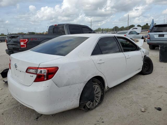 4T4BF1FK2DR282261 - 2013 TOYOTA CAMRY L WHITE photo 3