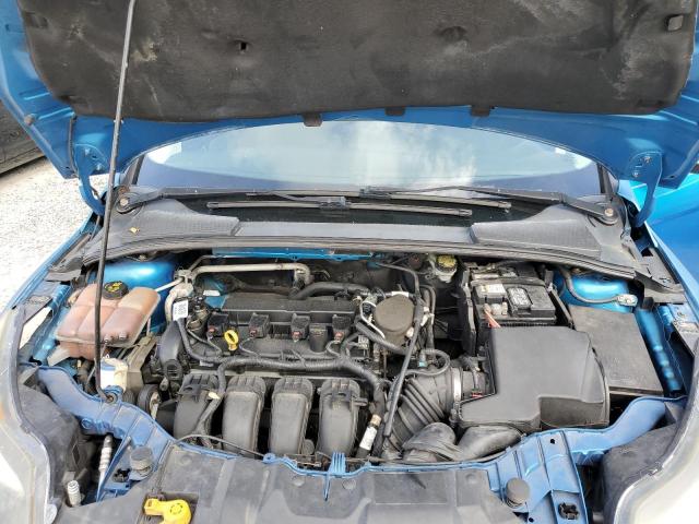 1FADP3K29EL417142 - 2014 FORD FOCUS SE BLUE photo 11