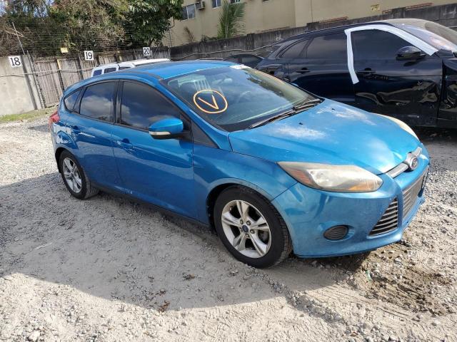 1FADP3K29EL417142 - 2014 FORD FOCUS SE BLUE photo 4