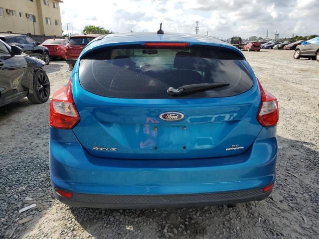 1FADP3K29EL417142 - 2014 FORD FOCUS SE BLUE photo 6