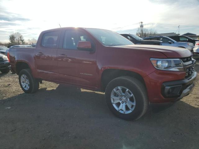 1GCGTCEN6M1267333 - 2021 CHEVROLET COLORADO LT RED photo 4