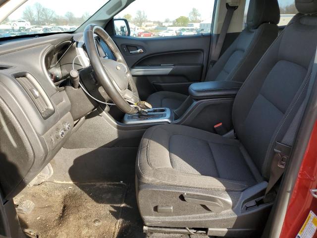 1GCGTCEN6M1267333 - 2021 CHEVROLET COLORADO LT RED photo 7