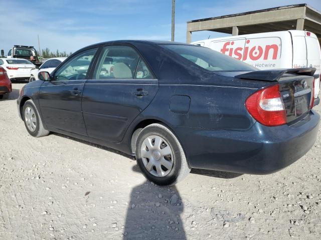 4T1BE32K94U329512 - 2004 TOYOTA CAMRY LE BLUE photo 2