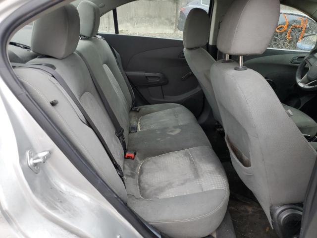 1G1JA5SH0G4154818 - 2016 CHEVROLET SONIC LS 银色 照片 10