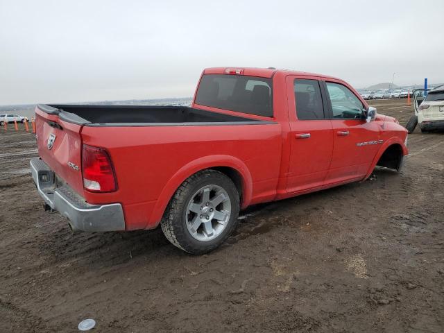 1C6RD7JT7CS206591 - 2012 DODGE RAM 1500 LARAMIE RED photo 3