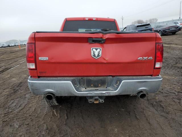 1C6RD7JT7CS206591 - 2012 DODGE RAM 1500 LARAMIE RED photo 6