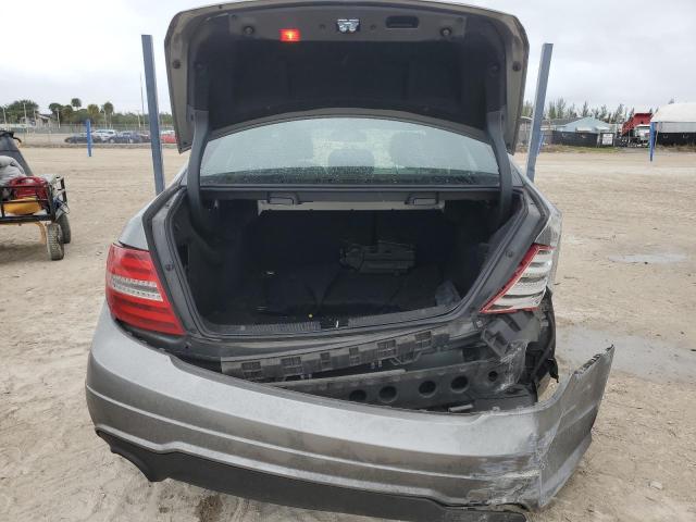 WDDGF4HB9DR271348 - 2013 MERCEDES-BENZ C 250 GRAY photo 6