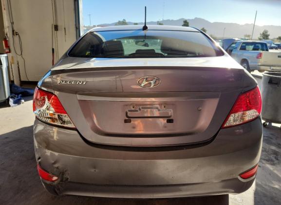 KMHCT4AE8DU582672 - 2013 HYUNDAI ACCENT GLS 灰色 照片 6