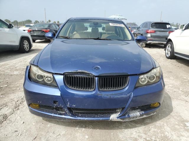 WBAVA33528KX87378 - 2008 BMW 328 I BLUE photo 5