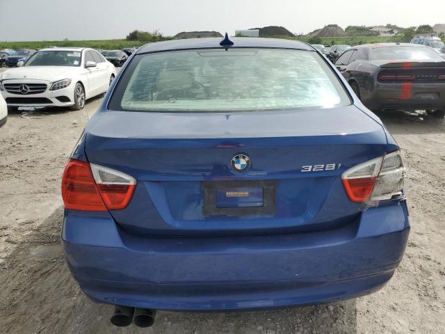 WBAVA33528KX87378 - 2008 BMW 328 I BLUE photo 6