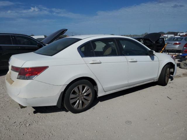 1HGCP2F75BA111182 - 2011 HONDA ACCORD EX WHITE photo 3