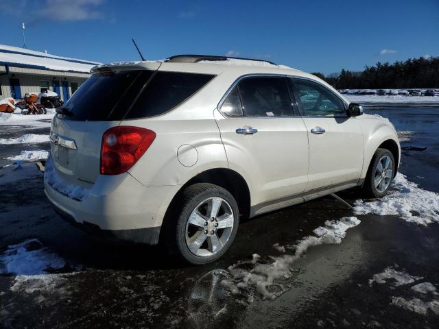 1GNFLNEK6DZ130527 - 2013 CHEVROLET EQUINOX LT WHITE photo 3