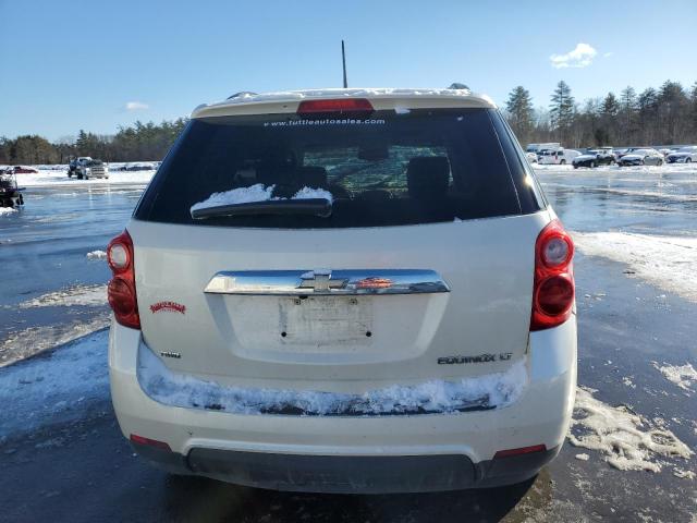 1GNFLNEK6DZ130527 - 2013 CHEVROLET EQUINOX LT WHITE photo 6