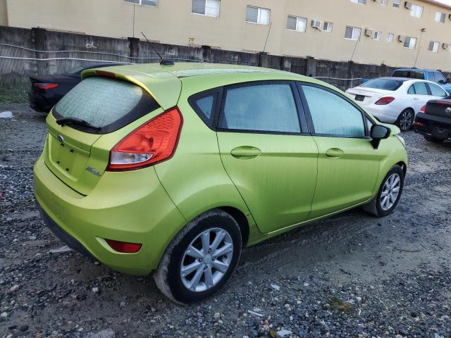 3FADP4EJ6BM142039 - 2011 FORD FIESTA SE GREEN photo 3