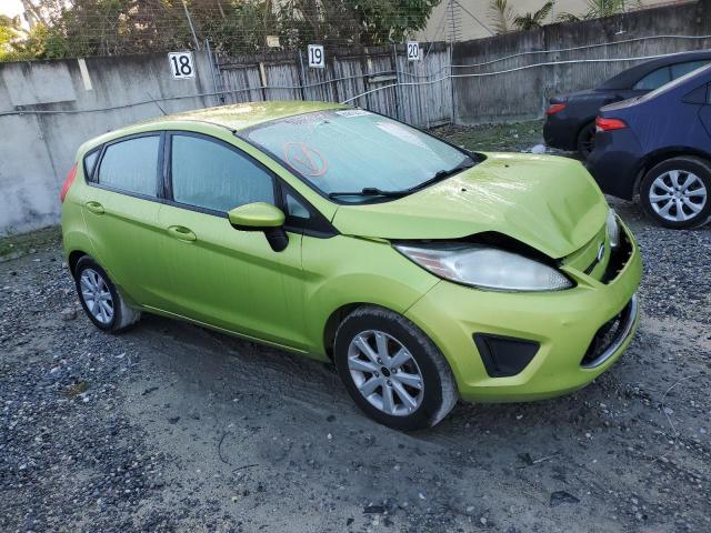 3FADP4EJ6BM142039 - 2011 FORD FIESTA SE GREEN photo 4