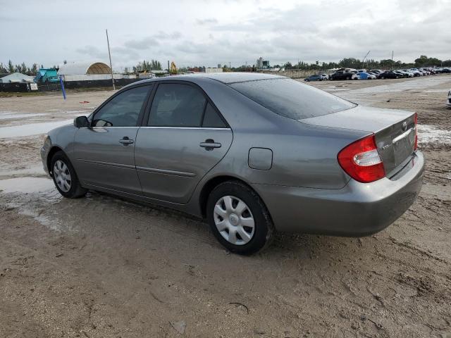 4T1BE32K73U659843 - 2003 TOYOTA CAMRY LE GRAY photo 2
