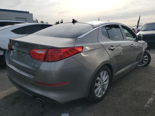 5XXGN4A77EG317492 - 2014 KIA OPTIMA EX GRAY photo 3