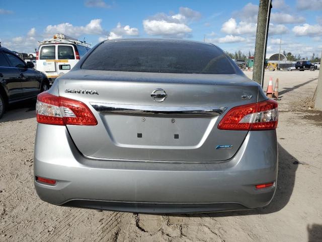 3N1AB7APXEY230356 - 2014 NISSAN SENTRA S GRAY photo 6