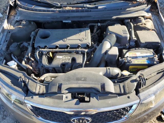 KNAFW4A37C5543245 - 2012 KIA FORTE SX GRAY photo 11