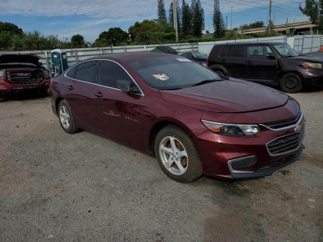 1G1ZB5ST2GF230189 - 2016 CHEVROLET MALIBU LS RED photo 4