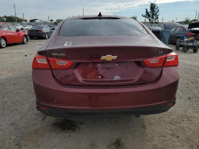 1G1ZB5ST2GF230189 - 2016 CHEVROLET MALIBU LS RED photo 6