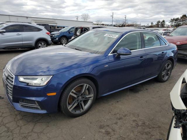 WAUENAF40JN017373 - 2018 AUDI A4 PREMIUM PLUS BLUE photo 1