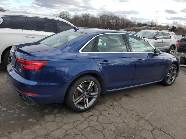 WAUENAF40JN017373 - 2018 AUDI A4 PREMIUM PLUS BLUE photo 3