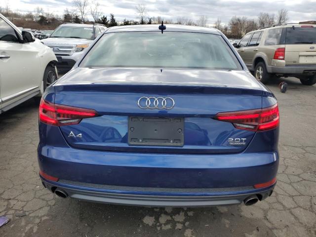 WAUENAF40JN017373 - 2018 AUDI A4 PREMIUM PLUS BLUE photo 6