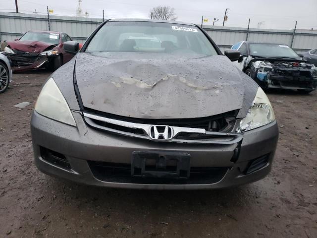 1HGCM66527A029626 - 2007 HONDA ACCORD EX GRAY photo 5