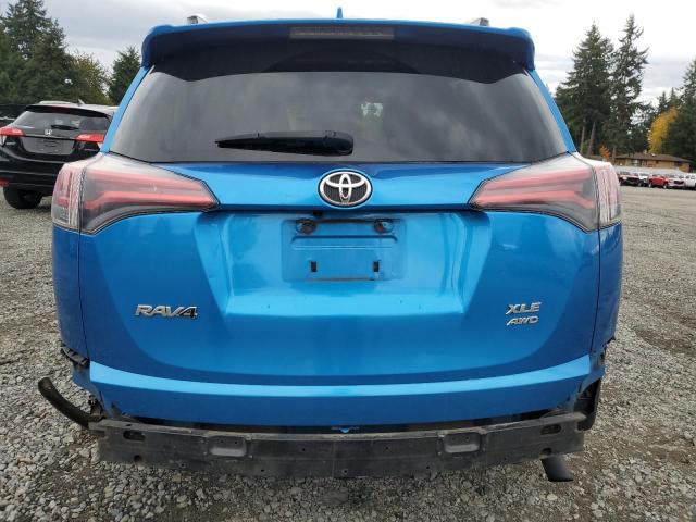 JTMRFREV6GD195717 - 2016 TOYOTA RAV4 XLE ლურჯი ფოტო 6
