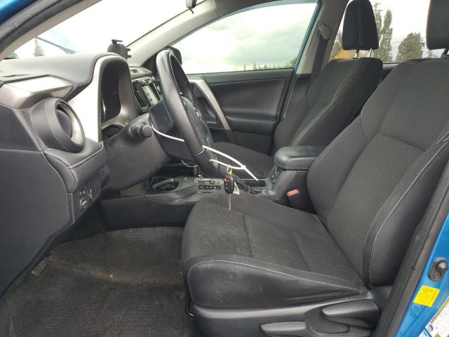 JTMRFREV6GD195717 - 2016 TOYOTA RAV4 XLE ლურჯი ფოტო 7